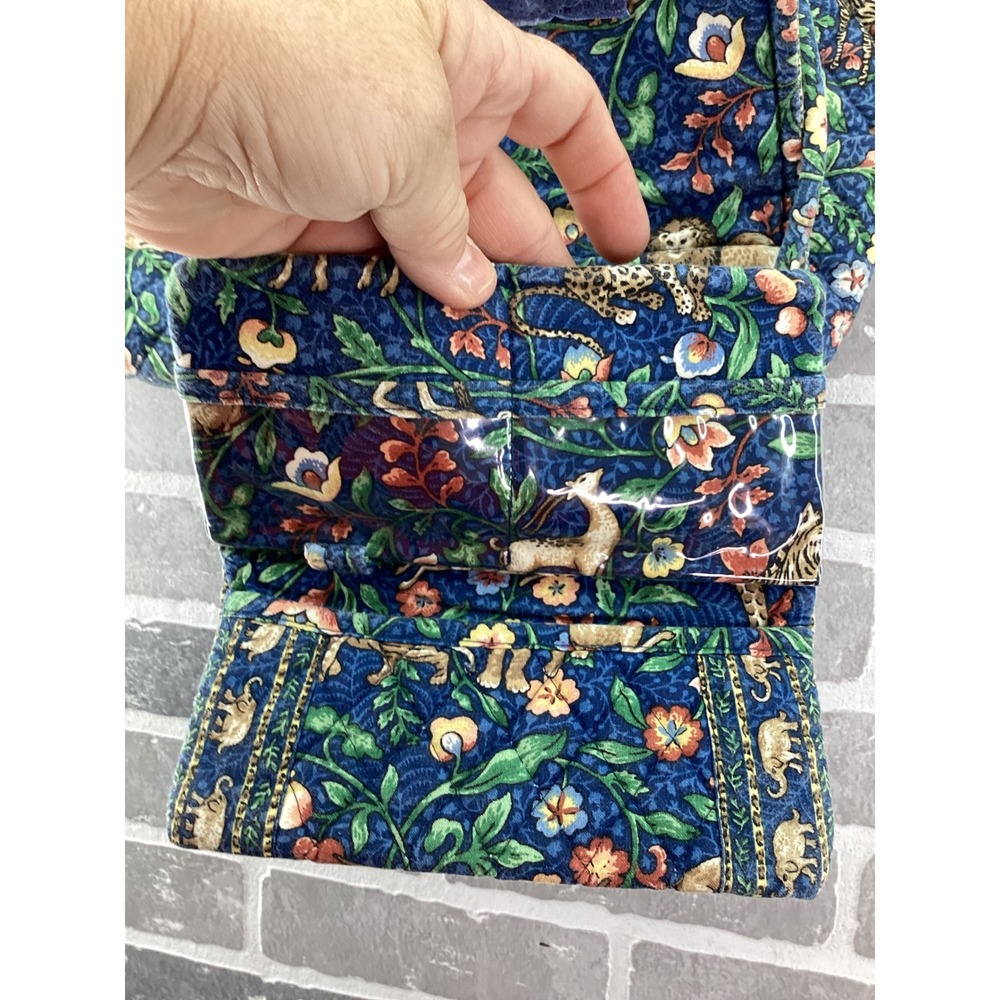 Vera Bradley Animal Kingdom Safari Tote Shoulder Bag Wallet Retired Rare - Picture 10 of 10